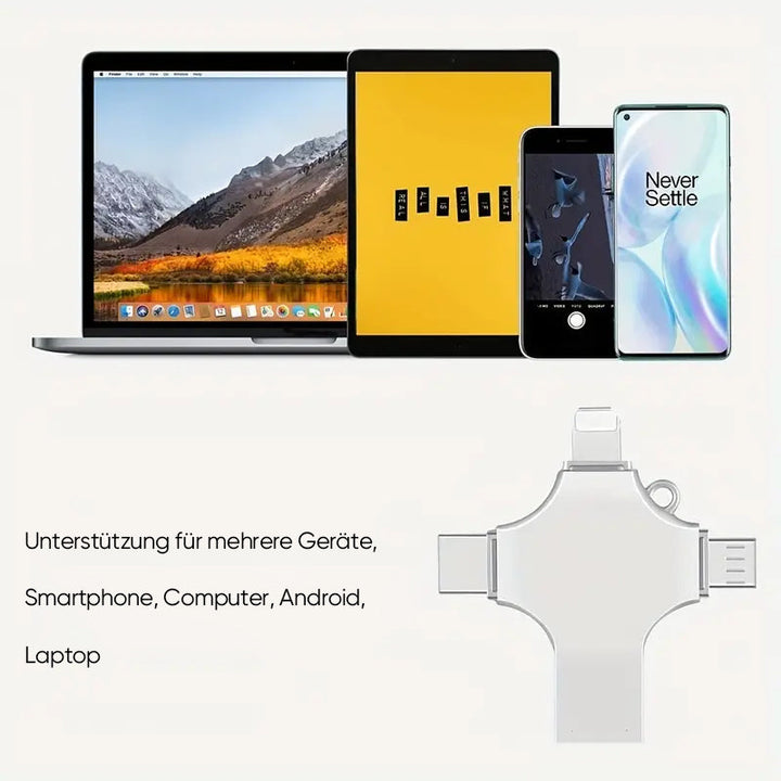 Lisslune | 4-in-1-Cross USB Flash Drive