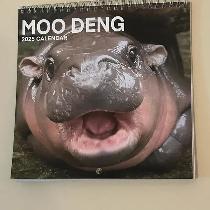 Lisslune | Moo Deng Calendar | Calendar 2025