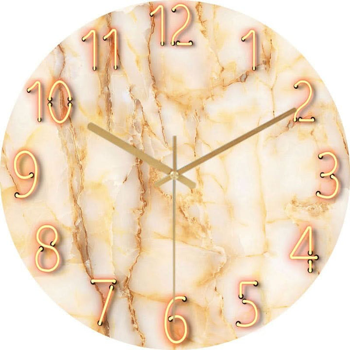 Lisslune | Modern Wooden Wall Clock with Silent Mechanism
