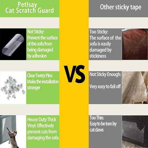 Lisslune | Anti-cat Scratching Sofa Protector (2pcs with 10 pins)
