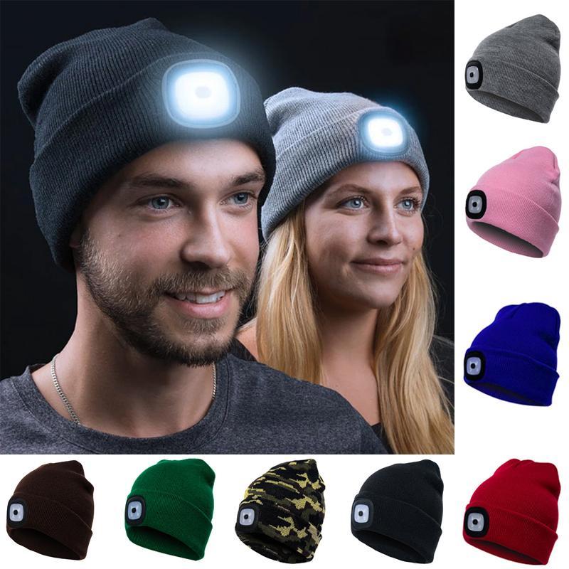 Lisslune | LED Knit Winter Beanie Hat