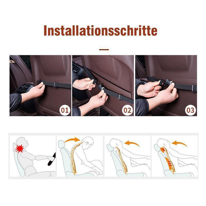 Lisslune | Best Car Headrests with Back Cushion