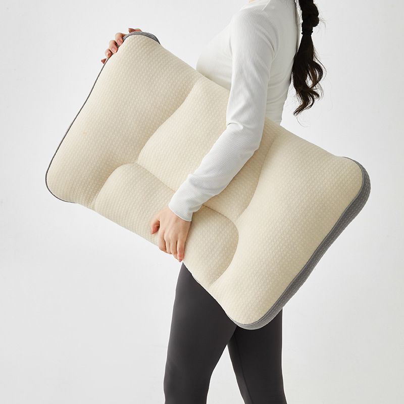 Lisslune | Knitted Cotton Neck-support Sleeping Pillow
