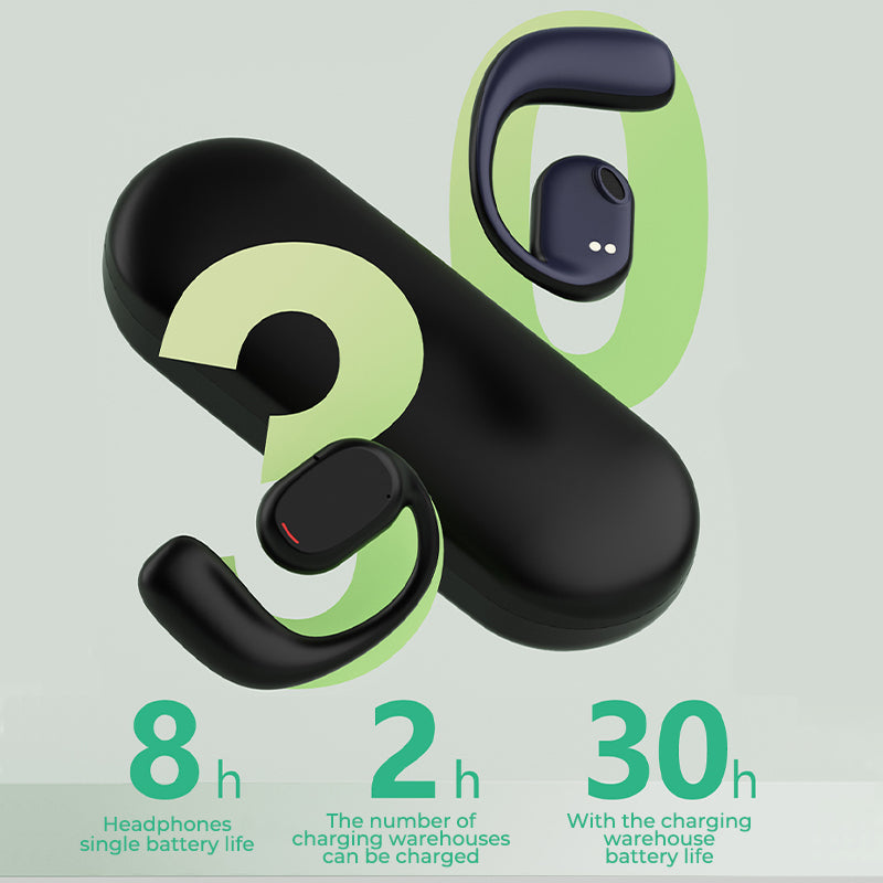 Lisslune | AirBeat Flex Open Ear Bluetooth Headphones – Comfortable & Safe Sports