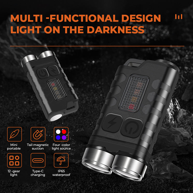 Lisslune | Magnetic Mini Keychain Flashlight
