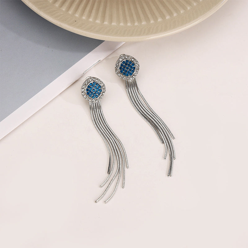 Lisslune | Long Tassel Earrings