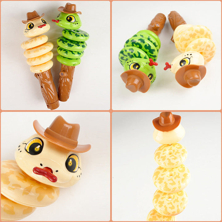 Lisslune | Twisted Balance Swinging Snake Whistle Toy