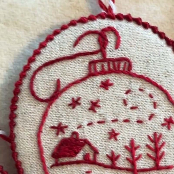 Lisslune | Hand embroidery set for Christmas decoration