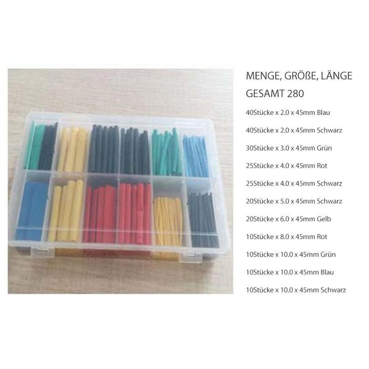 Lisslune | USB cable shrink tube (280 pieces)