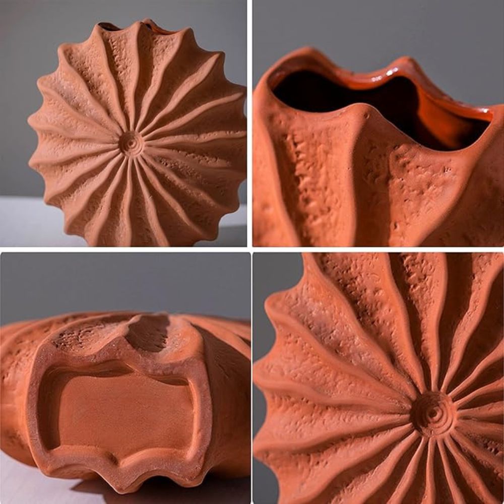 Lisslune | Coral Crest Ceramic Vase