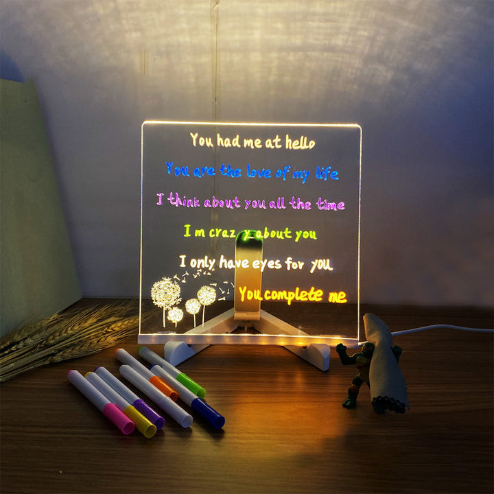 Lisslune | LED-Whiteboard with Colors