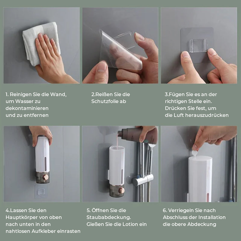 Lisslune | Wall-mounted Manual Soap Dispenser