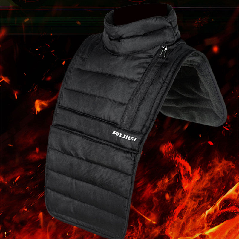 Lisslune | Detachable Extended Chest Protection And Cold Protection Scarf