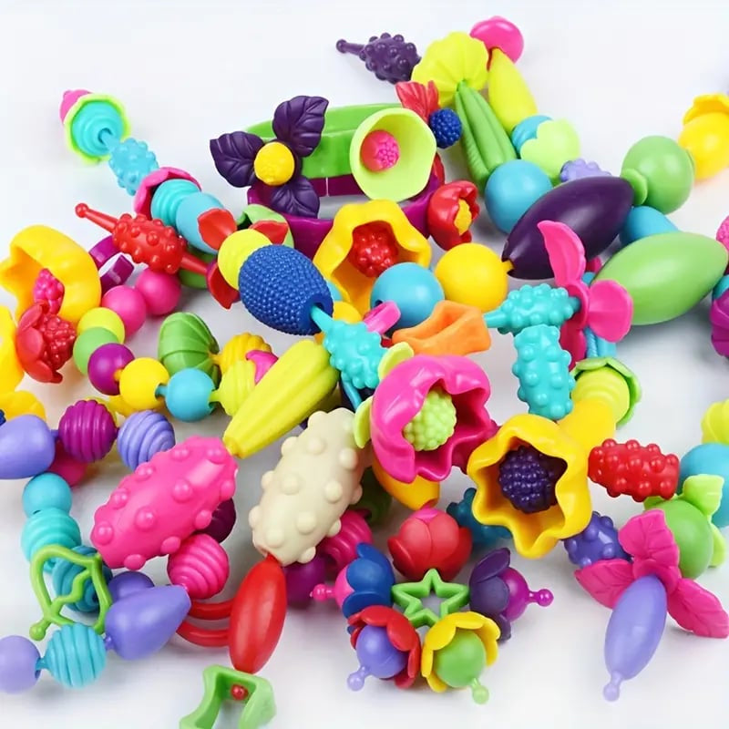 Lisslune | Pop beads for children's jewelry making