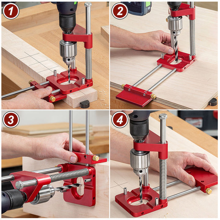 Lisslune | PrecisieFix | Adjustable Woodworking Aid for Exact Positioning