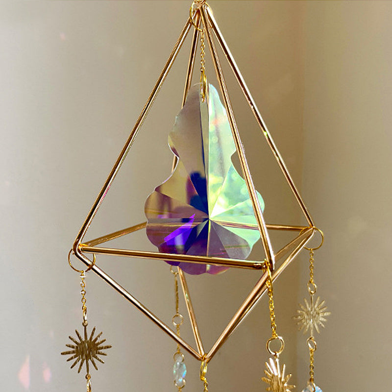 Lisslune | Geometric prism sun catcher