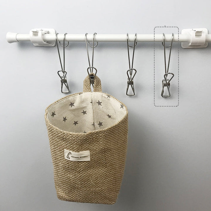 Lisslune | Stainless steel hook wire clip (10 pieces)
