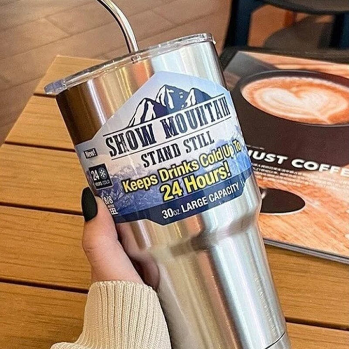 Lisslune | Car Mug 304 Stainless Steel Thermos Flask
