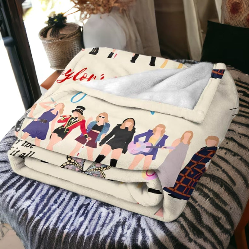 Lisslune | Swiftmas Nap blanket for Home Office travel