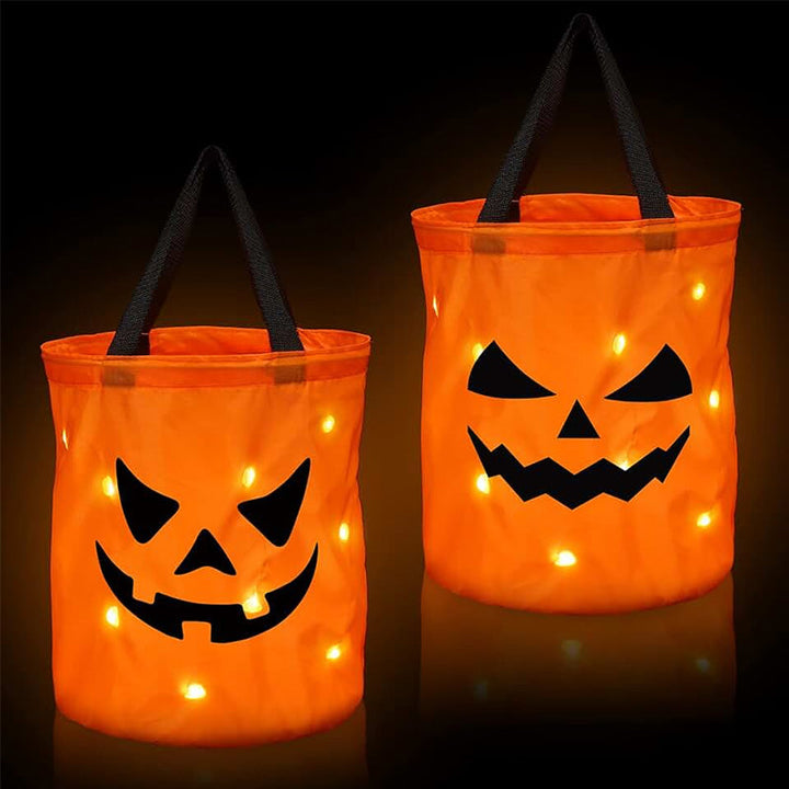 Lisslune | Personalized glowing pumpkin bag