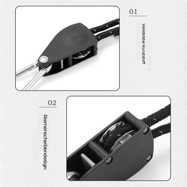 Lisslune | Windproof rope for adjusting the pulley