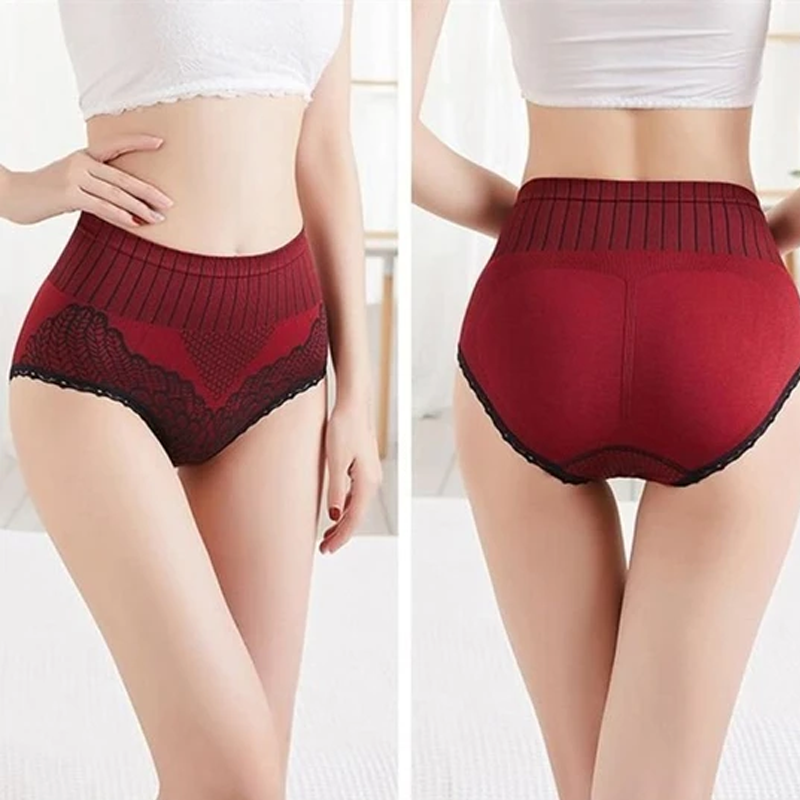 Lisslune | High-waisted cotton underwear for women