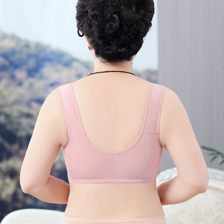 Lisslune | Front pocket button underwear for middle-aged and seniors
