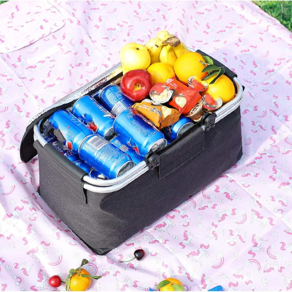 Lisslune | Collapsible Leakproof Picnic Basket