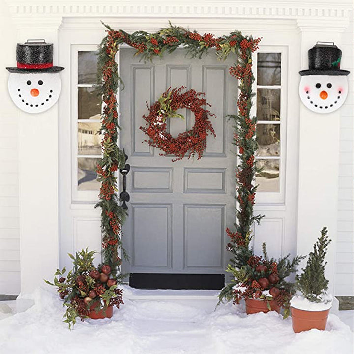 Lisslune | Christmas Veranda Snowman Lampshade