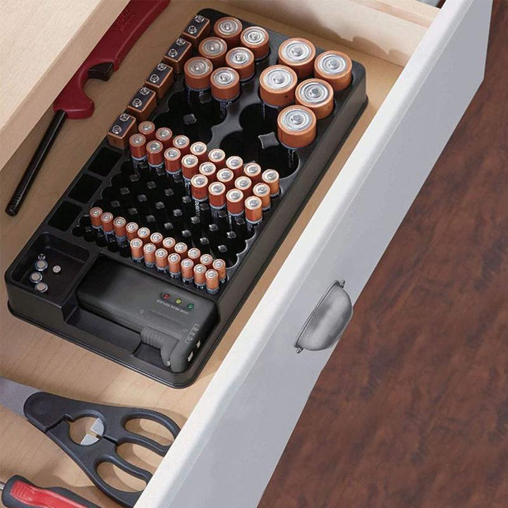 Lisslune | Battery storage with tester