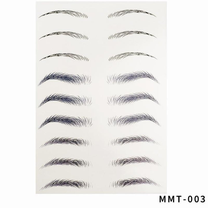 Lisslune | 4D Hair-like Authentic Eyebrows (2 Pieces)