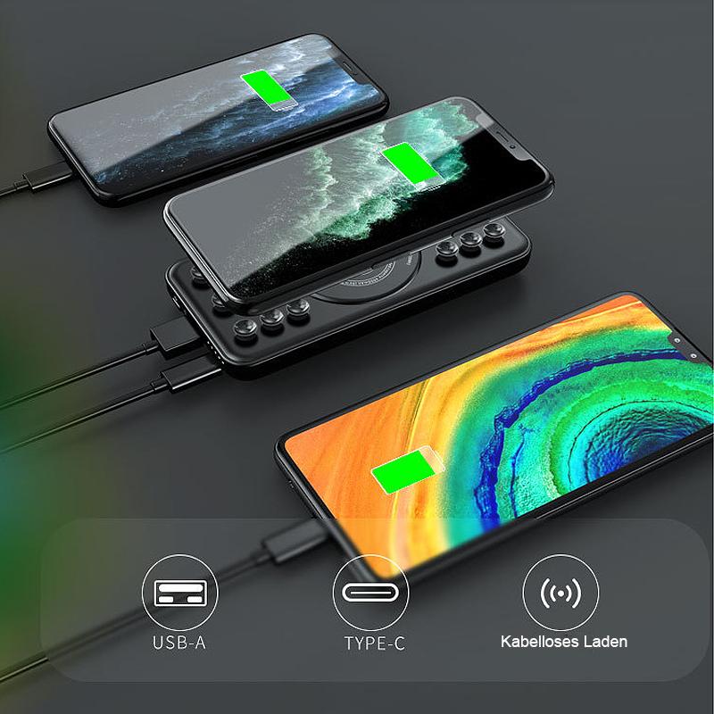 Lisslune | Portable Suction Cup Power Bank