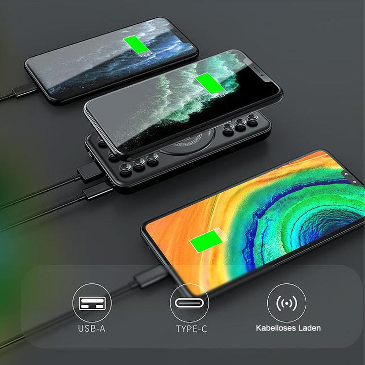 Lisslune | Portable Suction Cup Power Bank