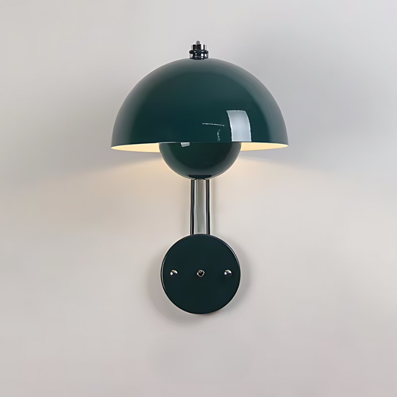 Lisslune | GloomLamp | Modern glossy metal LED wall light