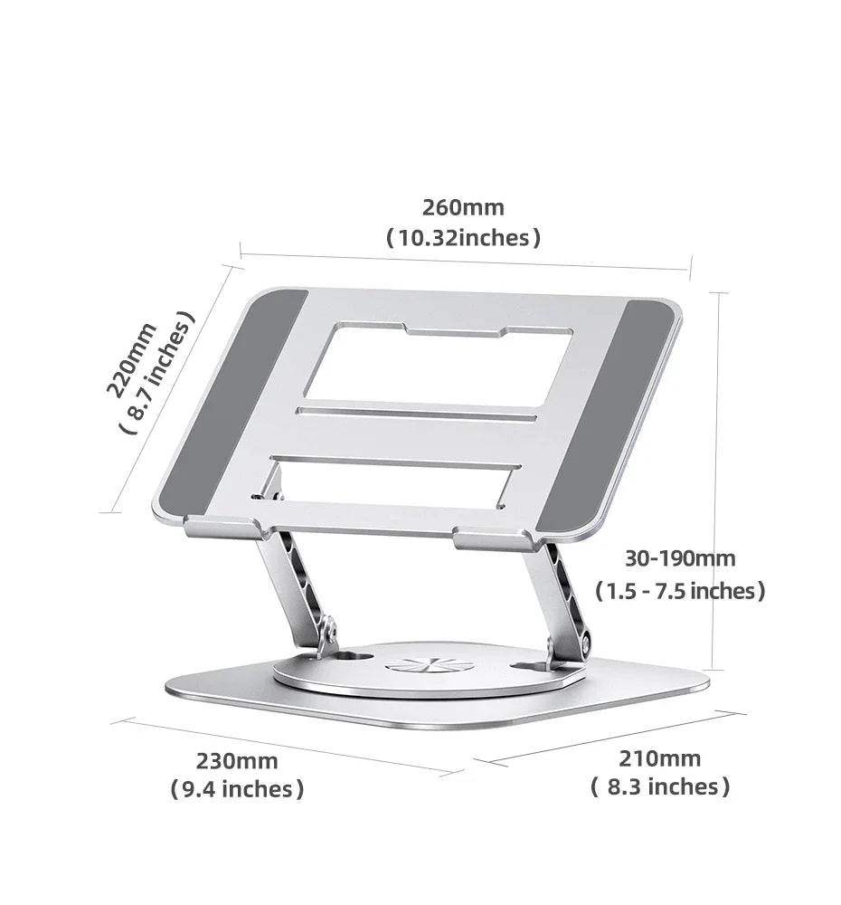 Lisslune | 360 Rotating Laptop Holder Stand