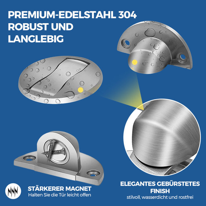 Lisslune | Invisible magnetic door stop made of stainless steel