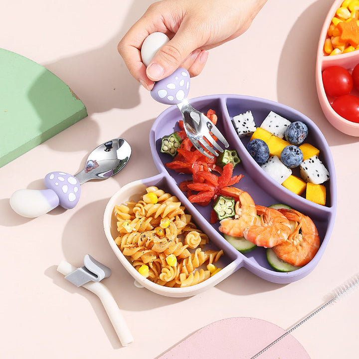 Lisslune | Toddler Plate with Suction Cup