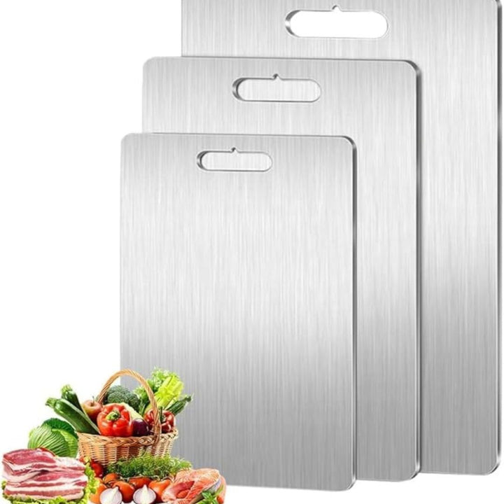 Lisslune | TitanPro – High-quality cutting board made of German stainless steel