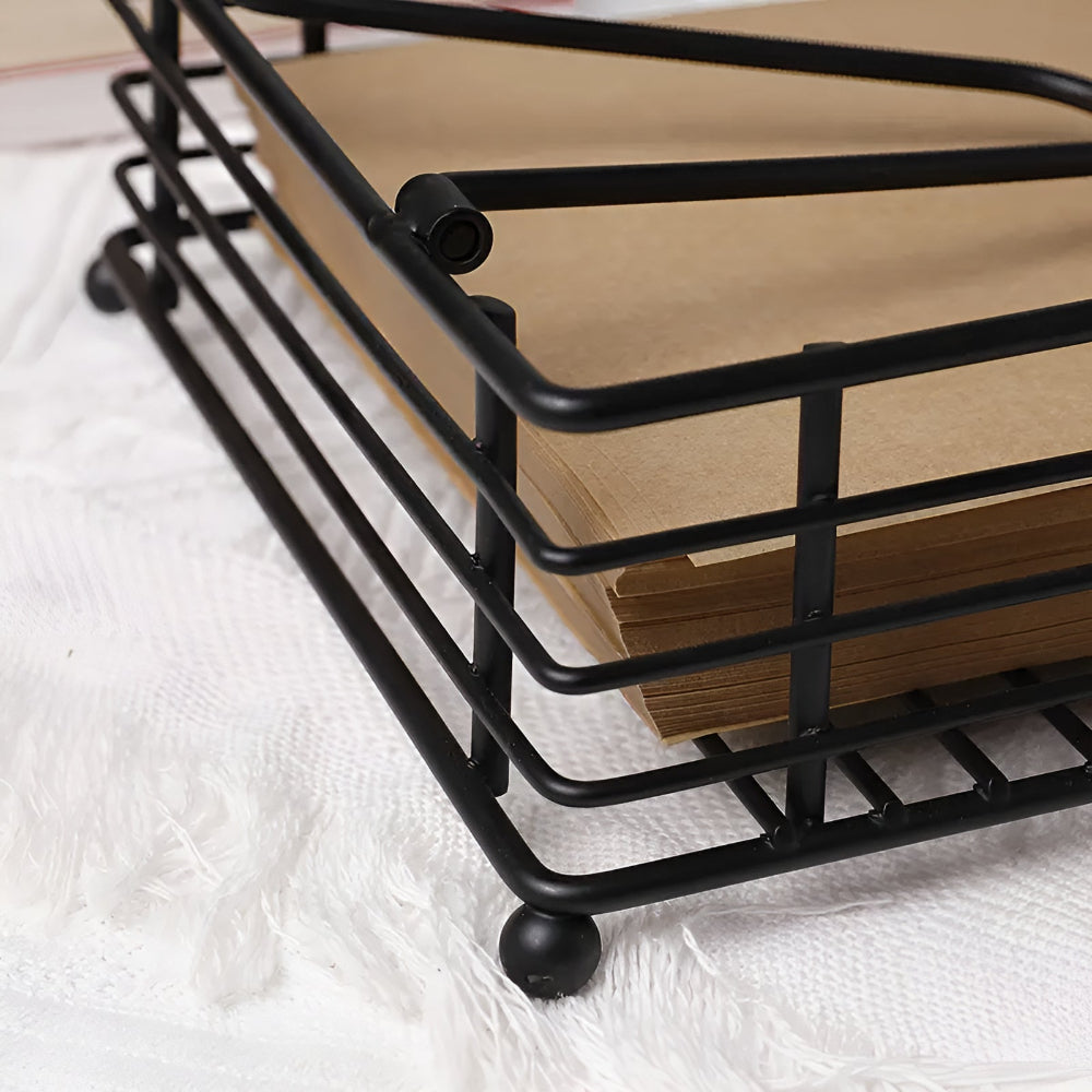 Lisslune | Sleek Iron Napkin Holder