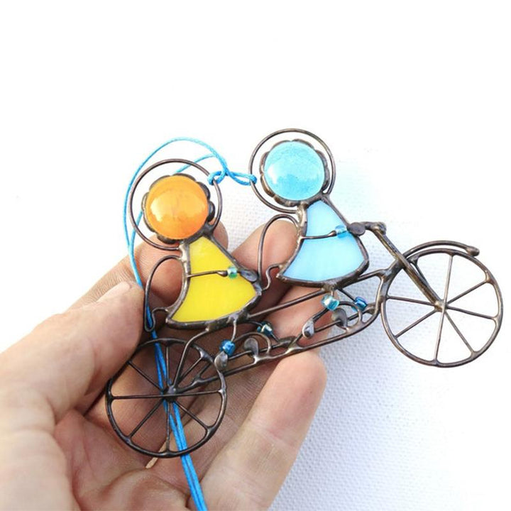 Lisslune | Sun catcher, Window hanging, Stained glass art