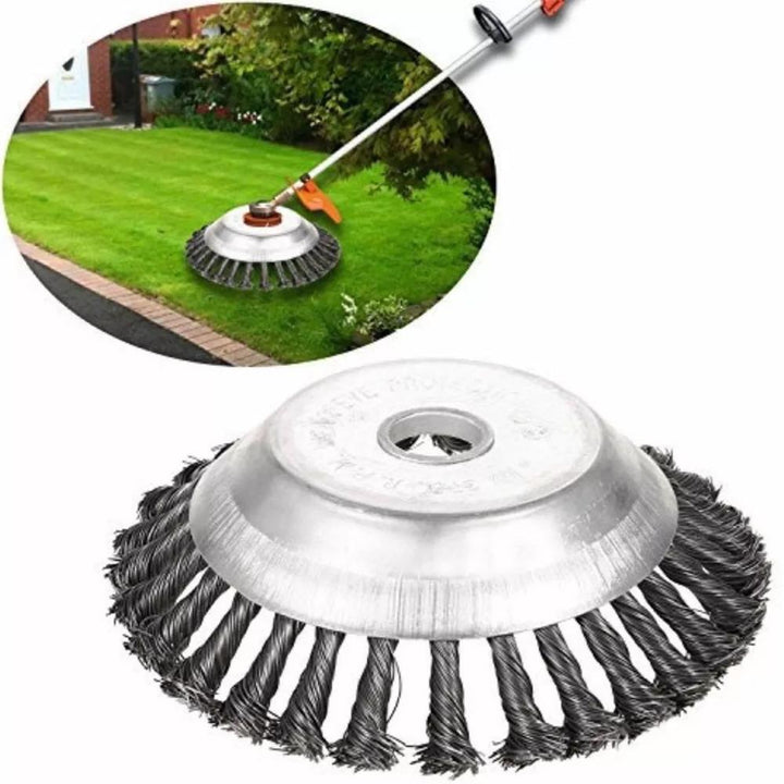 Lisslune | Weed brush for garden cleaner