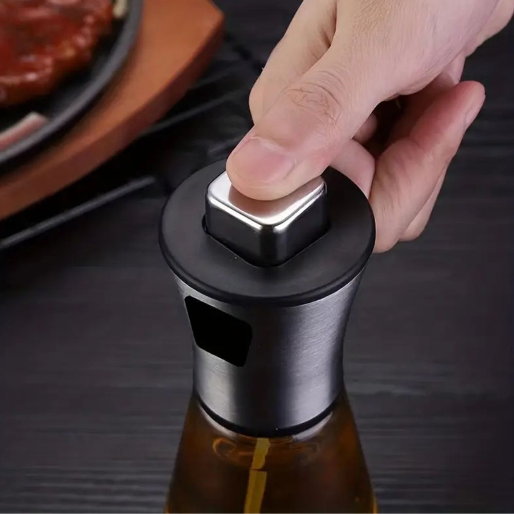 Lisslune | Stainless Crystal Oil Spray Bottle