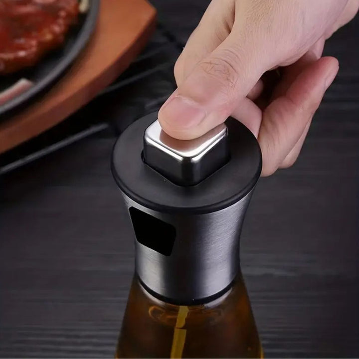 Lisslune | Stainless Crystal Oil Spray Bottle