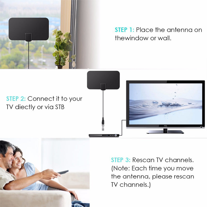 Lisslune | Upgrade DIGITAL HDTV ANTENNA 4K