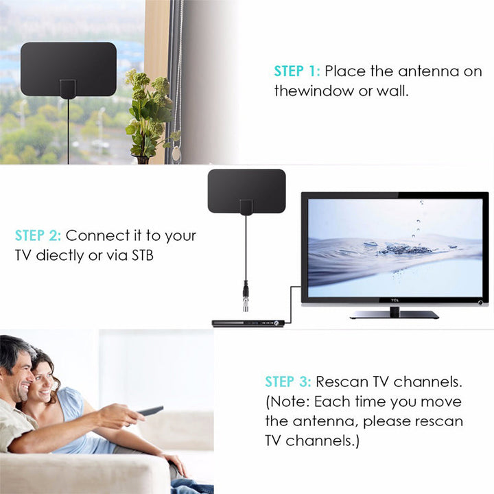 Lisslune | Upgrade DIGITAL HDTV ANTENNA 4K