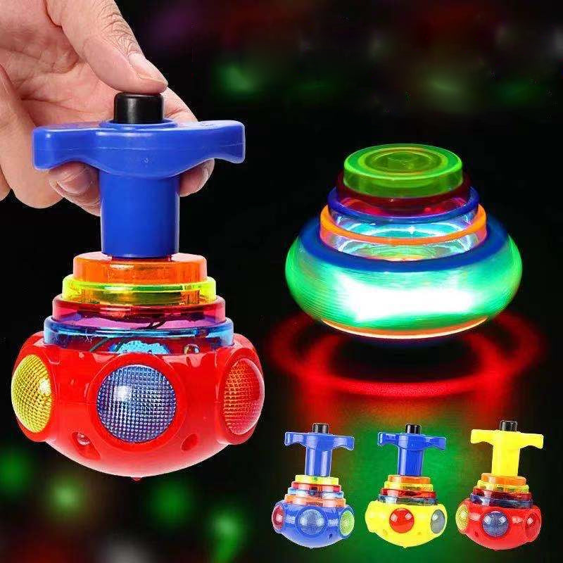 Lisslune | Music Blitz Spinner Toy with Launcher