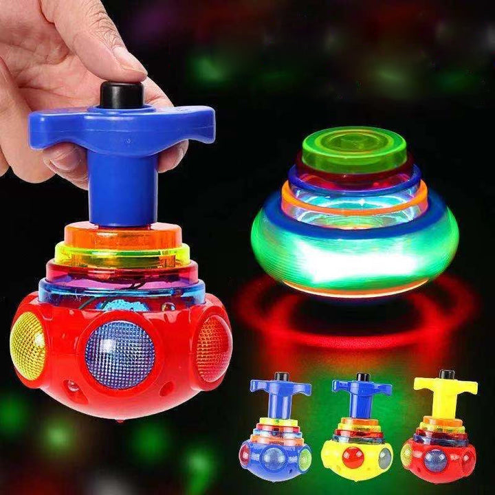 Lisslune | Music Blitz Spinner Toy with Launcher