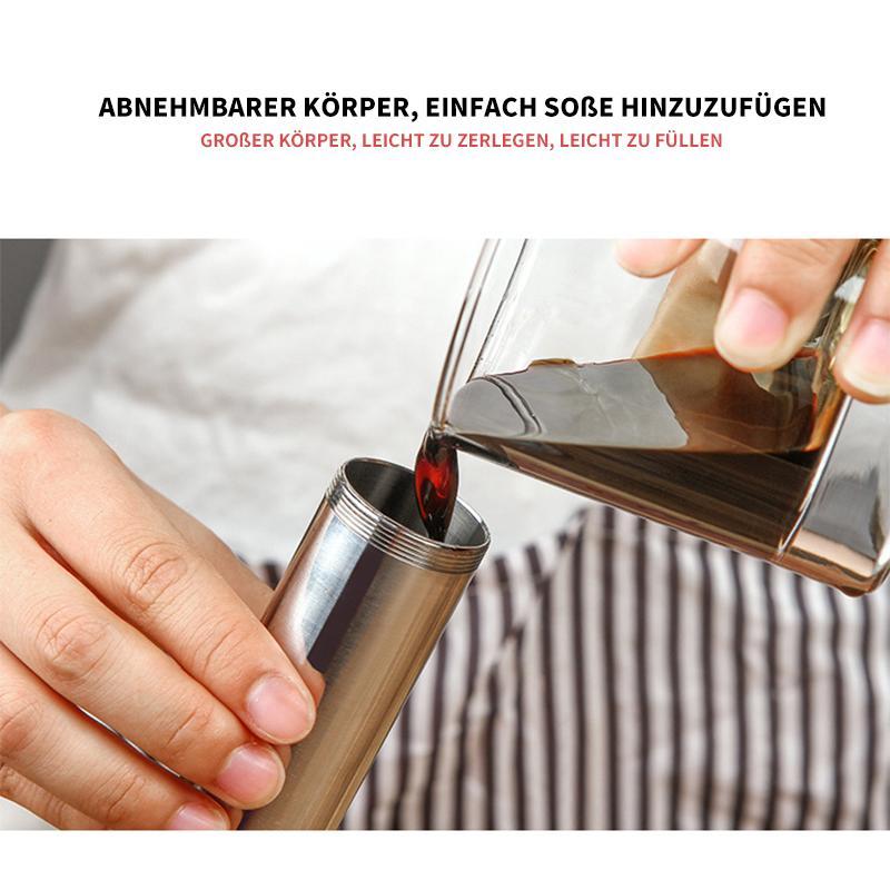 Lisslune | 304 spice injector made of stainless steel for marinating meat in the kitchen
