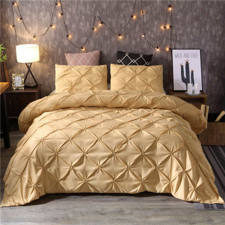 Lisslune | Orvix Luxury Cotton Bedding Set – Breathable, Soft & Elegant Design