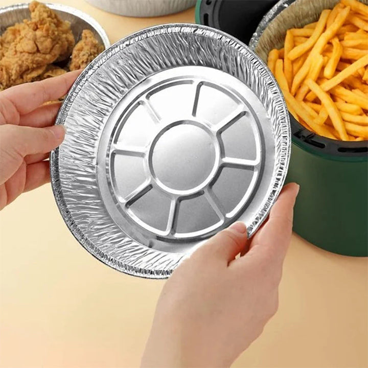 Lisslune | Reusable liners for air fryers made of aluminum foil